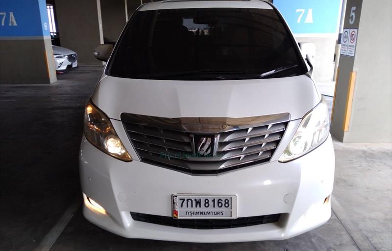 รถตู้มือสอง TOYOTA ALPHARD รถปี 2010