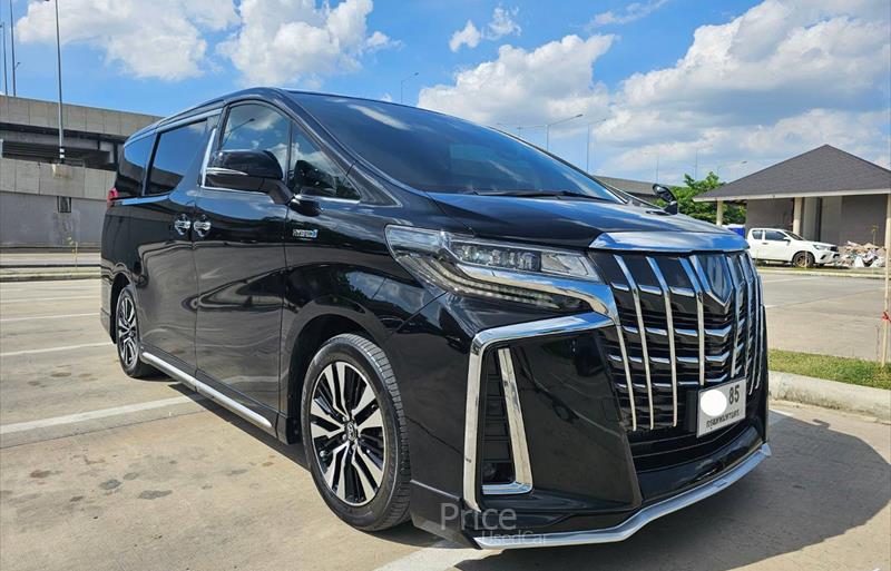 รถตู้มือสอง TOYOTA ALPHARD รถปี 2018