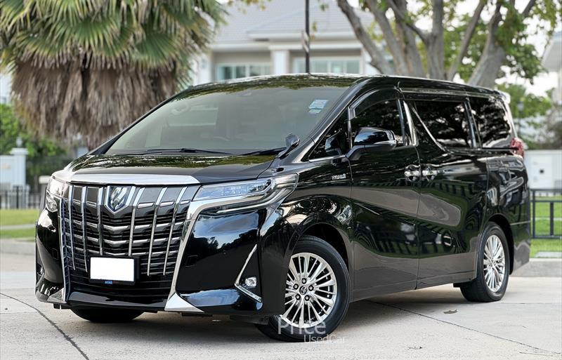 รถตู้มือสอง TOYOTA ALPHARD รถปี 2018