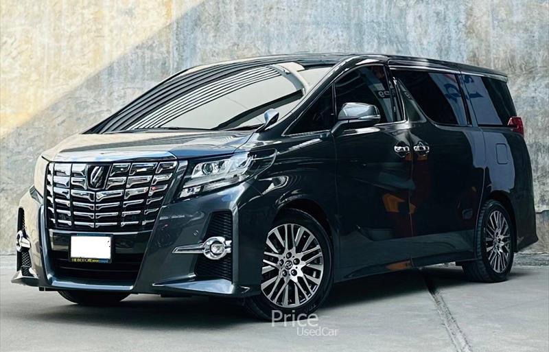 รถตู้มือสอง TOYOTA ALPHARD รถปี 2017
