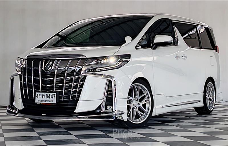 รถตู้มือสอง TOYOTA ALPHARD รถปี 2019