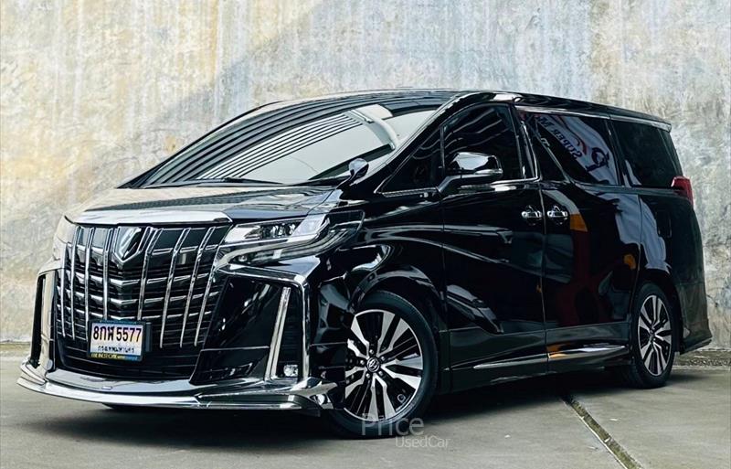 รถตู้มือสอง TOYOTA ALPHARD รถปี 2023