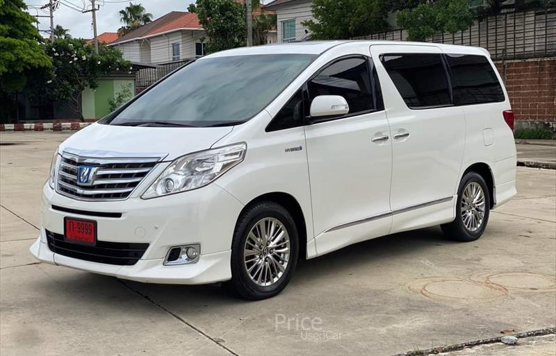 รถตู้มือสอง TOYOTA ALPHARD รถปี 2013