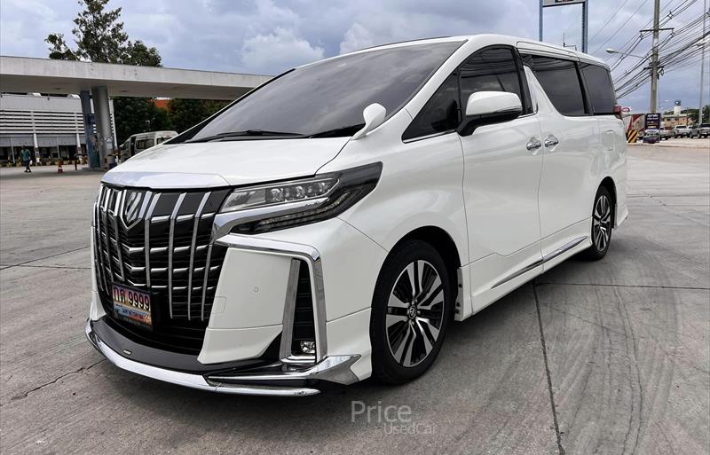 รถตู้มือสอง TOYOTA ALPHARD รถปี 2023