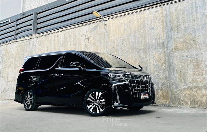 รถตู้มือสอง TOYOTA ALPHARD รถปี 2023 รถตู้มือสอง TOYOTA ALPHARD รถปี 2023
