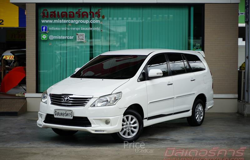 รถตู้มือสอง TOYOTA INNOVA รถปี 2015