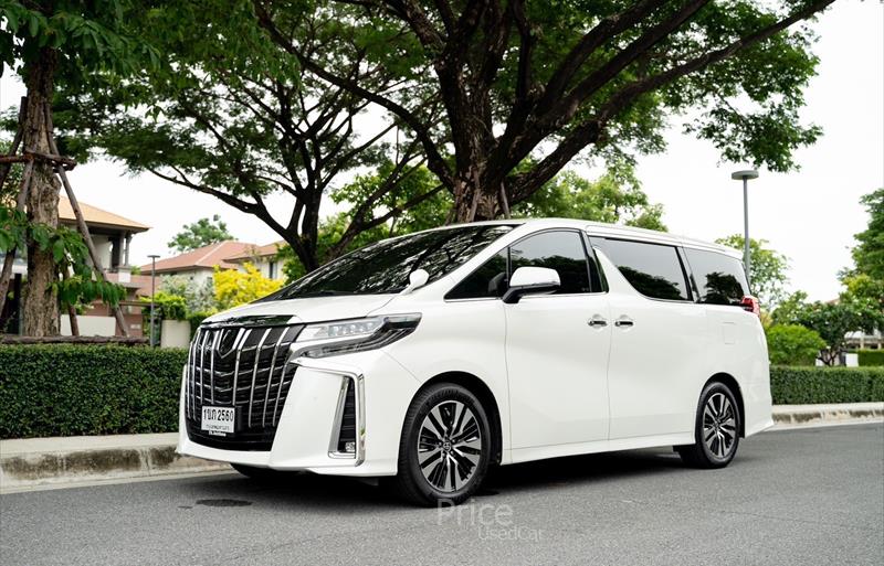 รถตู้มือสอง TOYOTA ALPHARD รถปี 2020