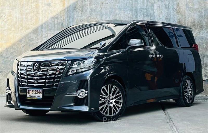รถตู้มือสอง TOYOTA ALPHARD รถปี 2017