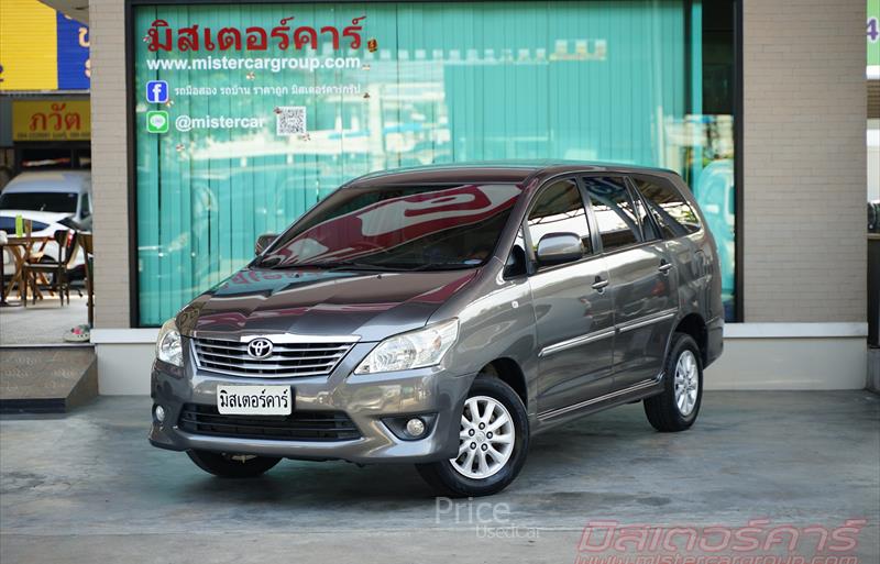 รถตู้มือสอง TOYOTA INNOVA รถปี 2015