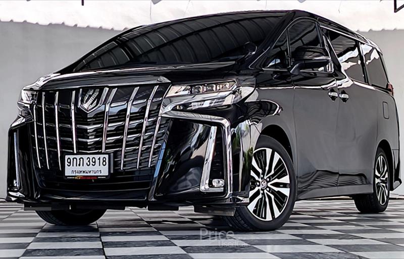 รถตู้มือสอง TOYOTA ALPHARD รถปี 2019