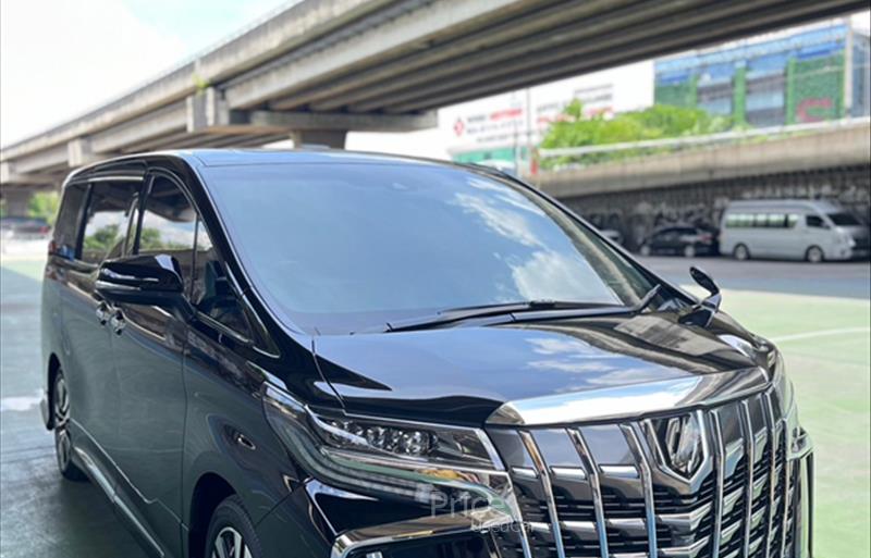 รถตู้มือสอง TOYOTA ALPHARD รถปี 2021