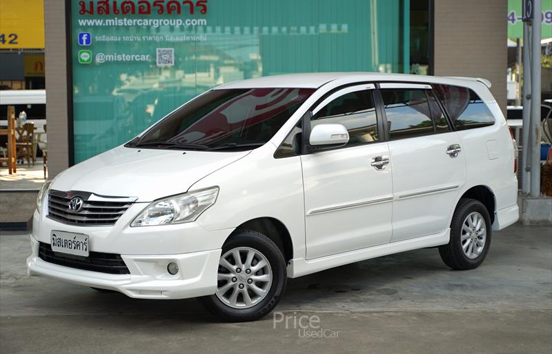 รถตู้มือสอง TOYOTA INNOVA รถปี 2013