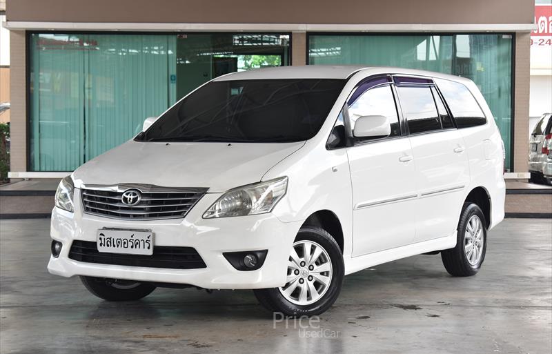 รถตู้มือสอง TOYOTA INNOVA รถปี 2013