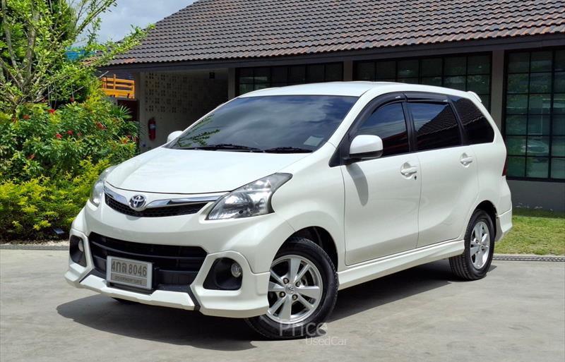 รถเก๋งมือสอง TOYOTA AVANZA รถปี 2015 รถเก๋งมือสอง TOYOTA AVANZA รถปี 2015