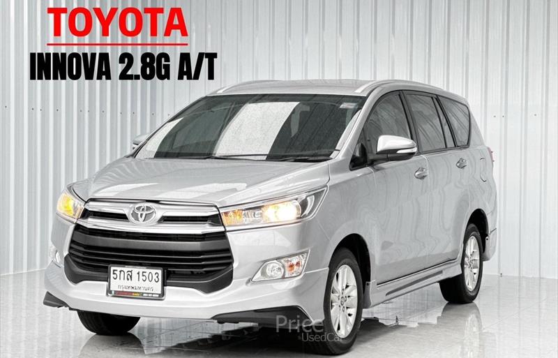 รถตู้มือสอง TOYOTA INNOVA รถปี 2017