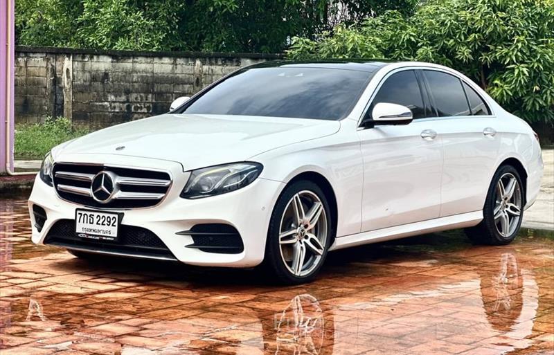 รถเก๋งมือสอง MERCEDES BENZ E350e รถปี 2018