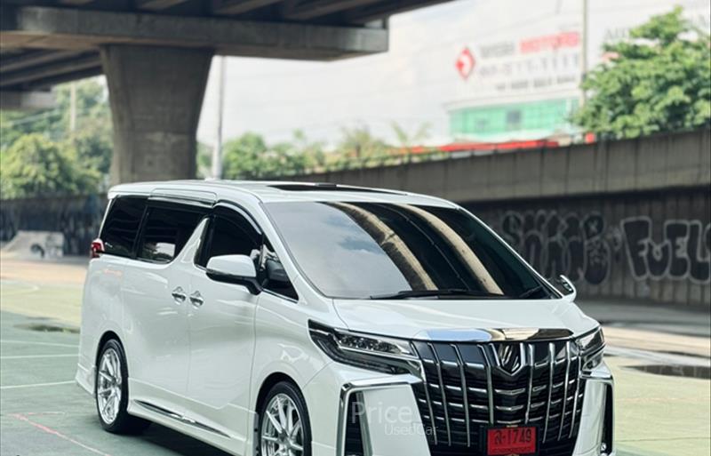 รถตู้มือสอง TOYOTA ALPHARD รถปี 2023