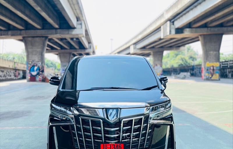 รถตู้มือสอง TOYOTA ALPHARD รถปี 2019