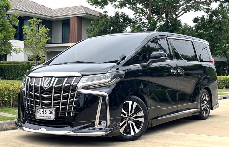 รถตู้มือสอง TOYOTA ALPHARD รถปี 2021