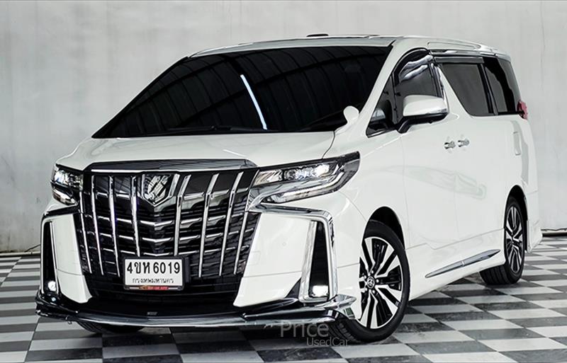 รถตู้มือสอง TOYOTA ALPHARD รถปี 2023