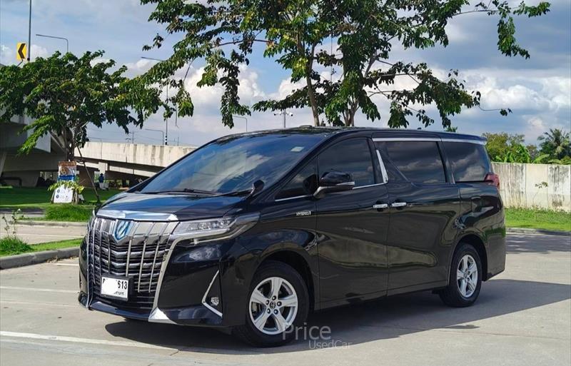 รถตู้มือสอง TOYOTA ALPHARD รถปี 2019
