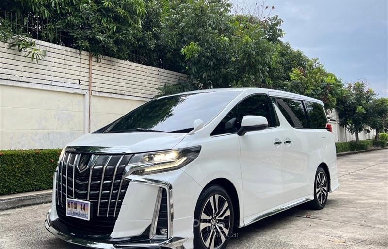 รถตู้มือสอง TOYOTA ALPHARD รถปี 2020