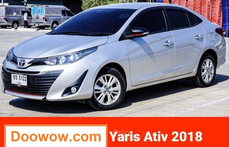 รถเก๋งมือสอง TOYOTA YARIS ATIV รถปี 2018