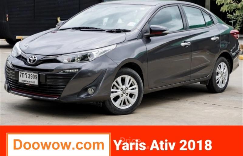 รถเก๋งมือสอง TOYOTA YARIS ATIV รถปี 2018