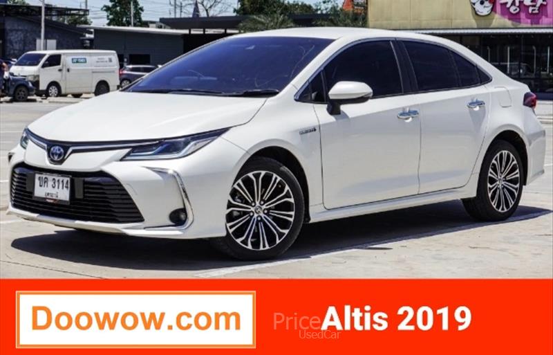 รถเก๋งมือสอง TOYOTA ALTIS รถปี 2019