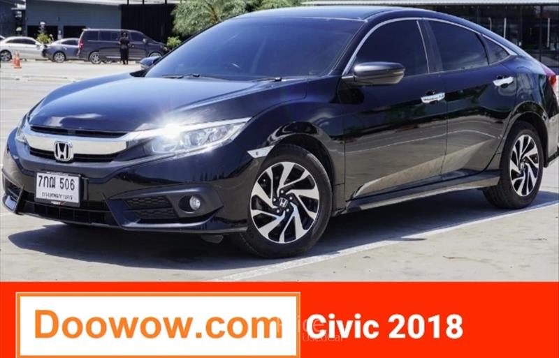 รถเก๋งมือสอง HONDA CIVIC รถปี 2018