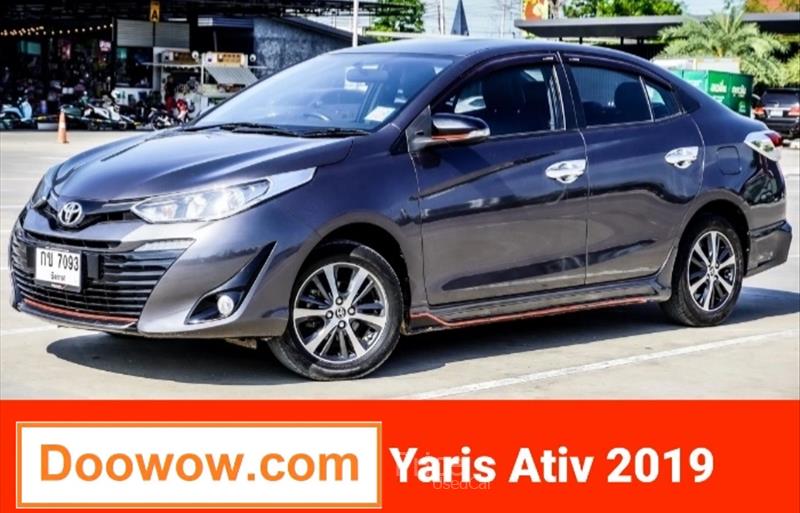 รถเก๋งมือสอง TOYOTA YARIS ATIV รถปี 2019 รถเก๋งมือสอง TOYOTA YARIS ATIV รถปี 2019