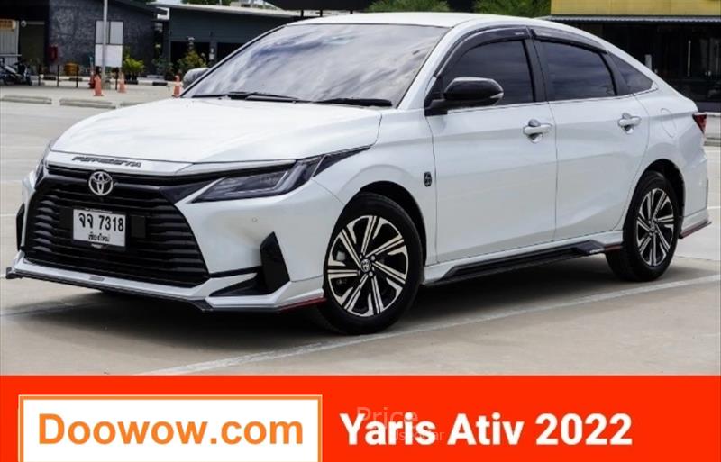 รถเก๋งมือสอง TOYOTA YARIS ATIV รถปี 2022