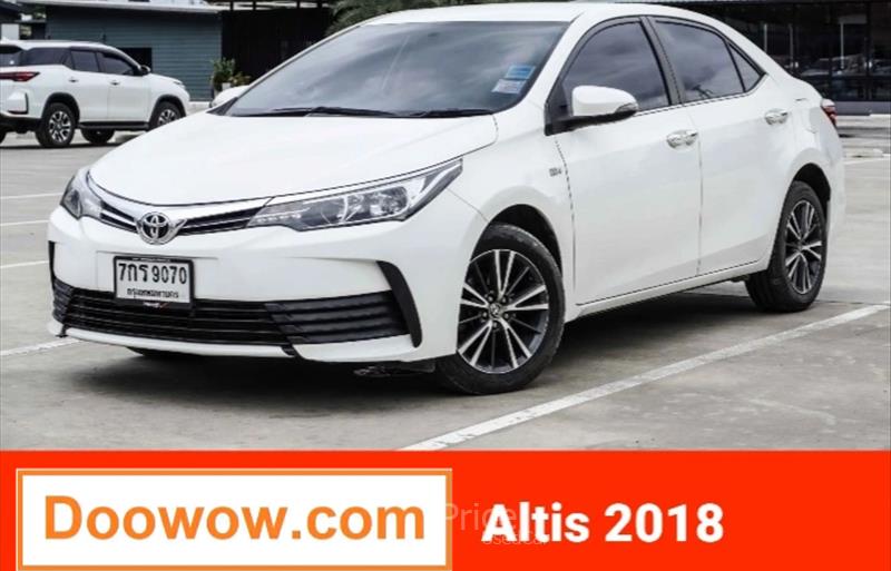 รถเก๋งมือสอง TOYOTA ALTIS รถปี 2018