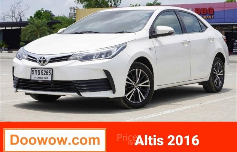 รถเก๋งมือสอง TOYOTA ALTIS รถปี 2016