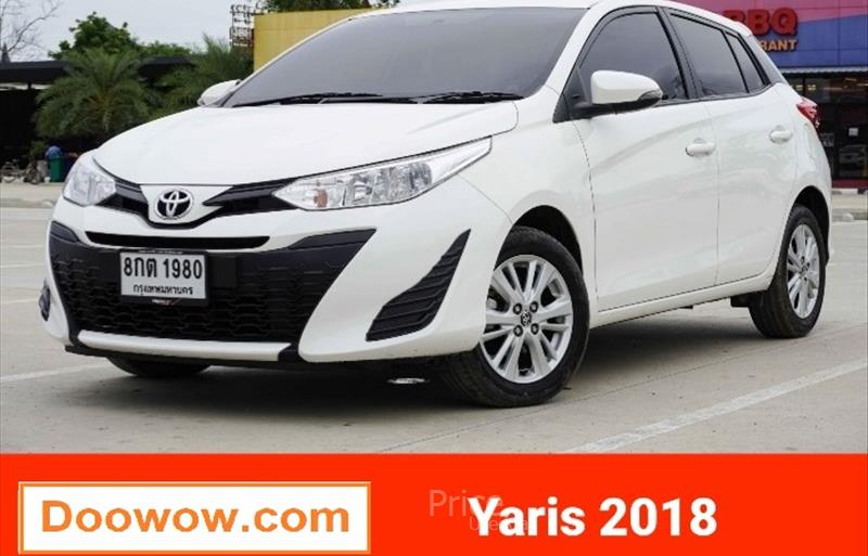 รถเก๋งมือสอง TOYOTA YARIS รถปี 2018