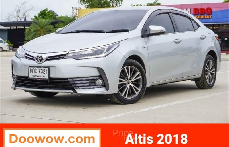 รถเก๋งมือสอง TOYOTA ALTIS รถปี 2018