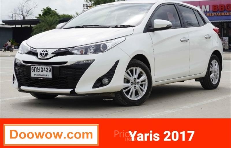 รถเก๋งมือสอง TOYOTA YARIS รถปี 2017 รถเก๋งมือสอง TOYOTA YARIS รถปี 2017