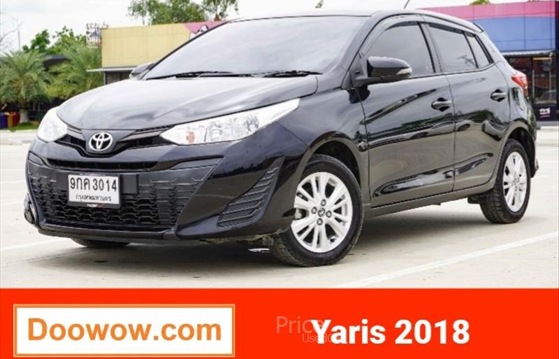 รถเก๋งมือสอง TOYOTA YARIS รถปี 2018