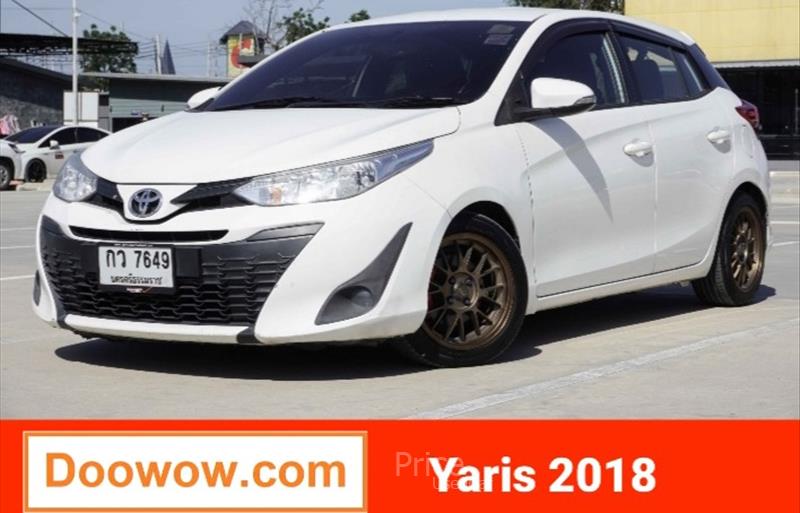 รถเก๋งมือสอง TOYOTA YARIS รถปี 2018