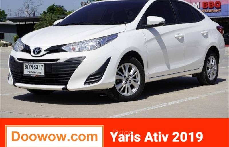 รถเก๋งมือสอง TOYOTA YARIS ATIV รถปี 2019 รถเก๋งมือสอง TOYOTA YARIS ATIV รถปี 2019