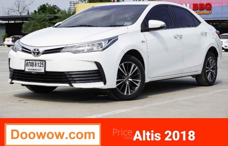 รถเก๋งมือสอง TOYOTA ALTIS รถปี 2018 รถเก๋งมือสอง TOYOTA ALTIS รถปี 2018