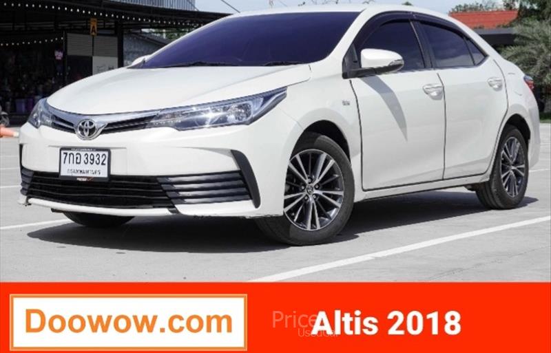 รถเก๋งมือสอง TOYOTA ALTIS รถปี 2018