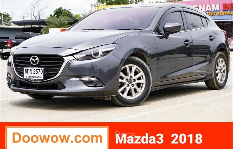 รถเก๋งมือสอง MAZDA 3 รถปี 2018 รถเก๋งมือสอง MAZDA 3 รถปี 2018