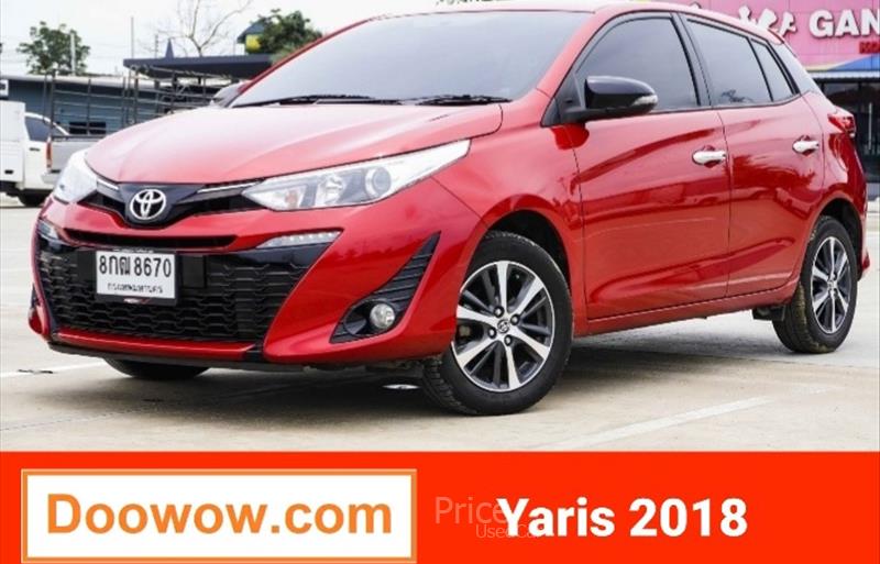 รถเก๋งมือสอง TOYOTA YARIS รถปี 2018