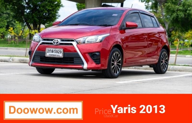 รถเก๋งมือสอง TOYOTA YARIS รถปี 2013