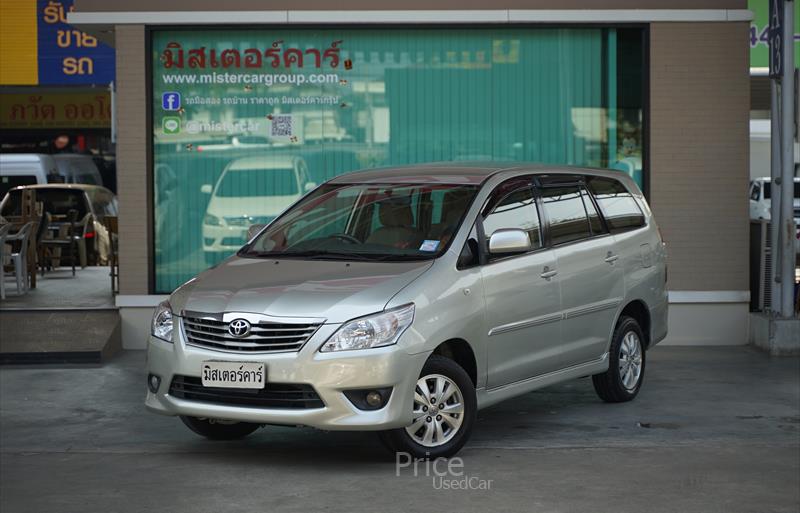 รถตู้มือสอง TOYOTA INNOVA รถปี 2013