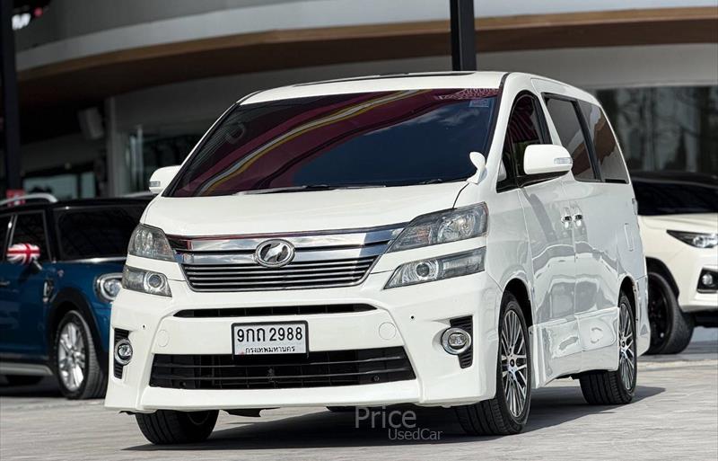 รถตู้มือสอง TOYOTA VELLFIRE รถปี 2012 รถตู้มือสอง TOYOTA VELLFIRE รถปี 2012
