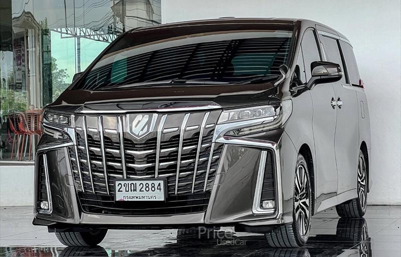 รถตู้มือสอง TOYOTA ALPHARD รถปี 2021 รถตู้มือสอง TOYOTA ALPHARD รถปี 2021