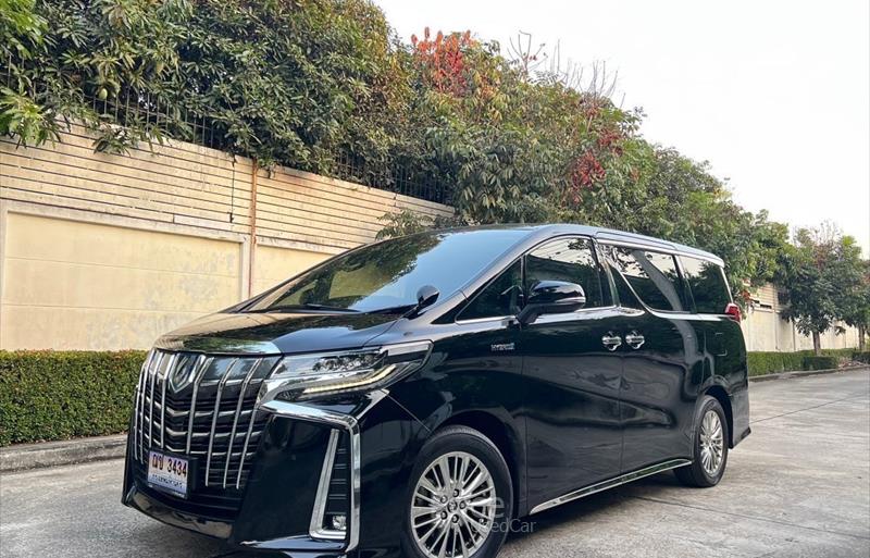รถตู้มือสอง TOYOTA ALPHARD รถปี 2019