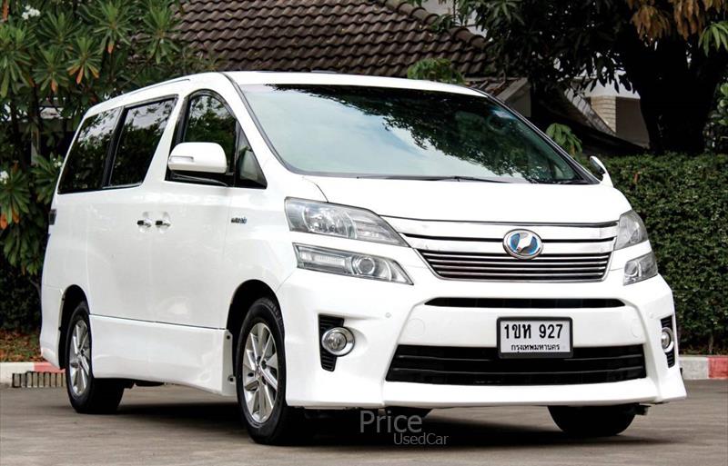 รถตู้มือสอง TOYOTA VELLFIRE รถปี 2012